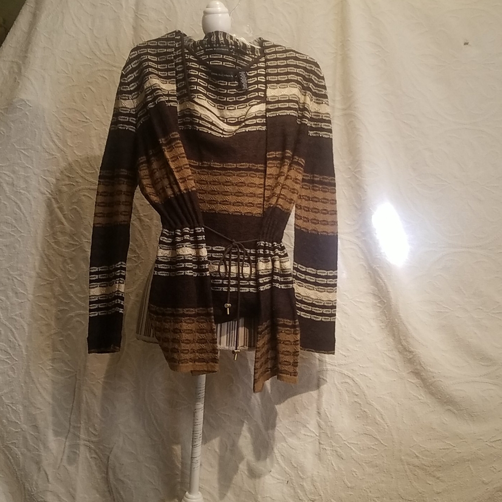 Dana Buchman 2pc Tank Top & Matching Cover Jacket